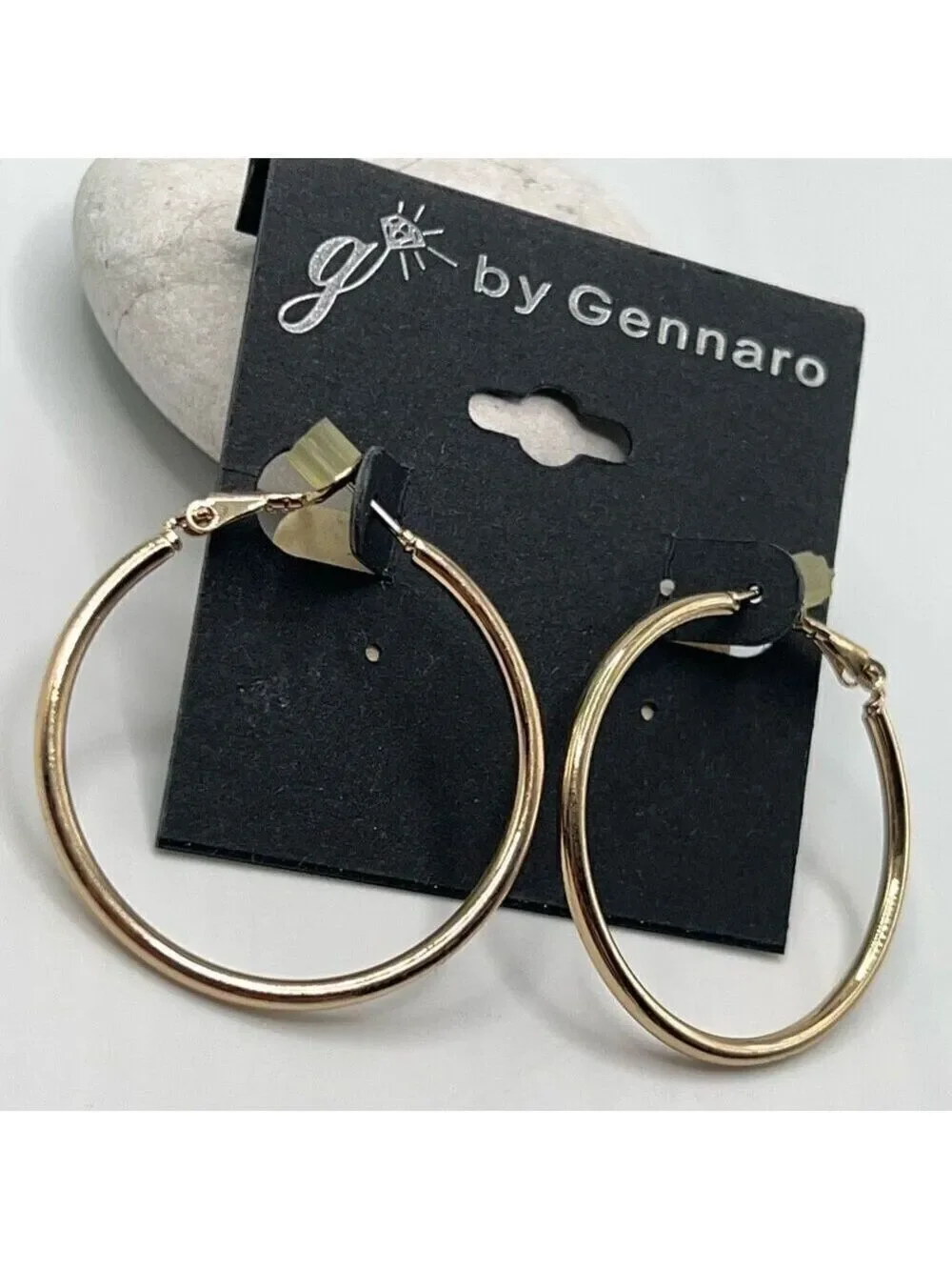G by Gennaro Classic GOld HoopsEarrings $16ea / 3 for $25 3623